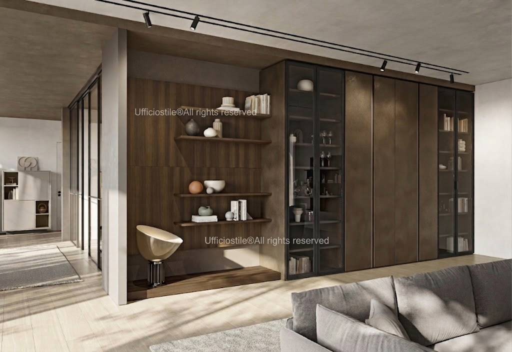Minibar, luggage bench e pannellature decorative