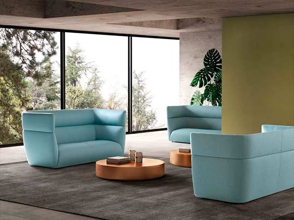 Configurazioni soft-seating acustiche in ufficio