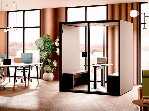 Soluzioni phone booth modulari per uffici dinamici