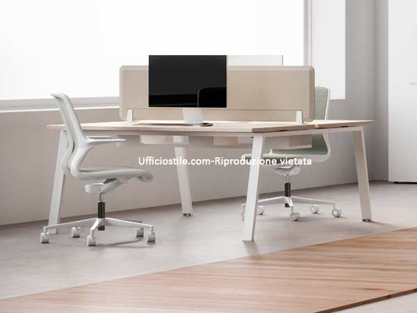 Strutture metalliche stabili per bench condivisi in pronta consegna
