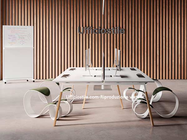 Bench condivisi in coworking e uffici in rapida crescita