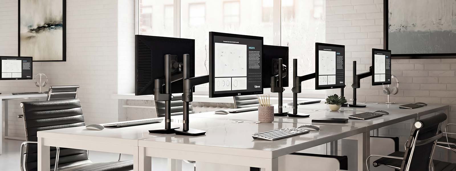 Bracci monitor ergonomici