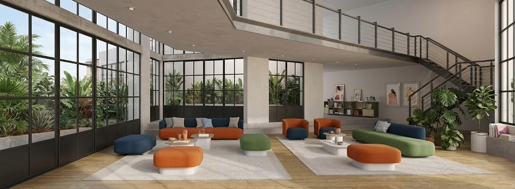 Lounge aziendale modulare