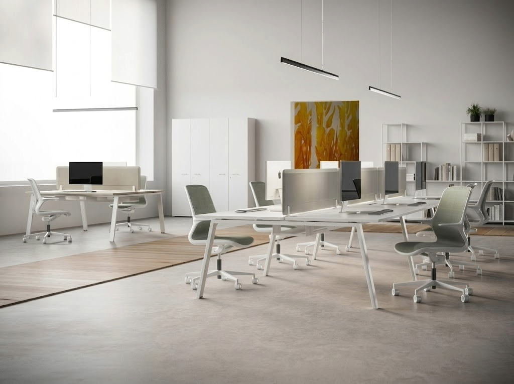 Scrivanie sit/stand elettriche per postazioni operative