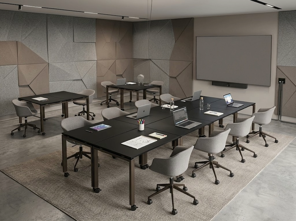 Configurazioni tipiche per sale riunioni, meeting room e huddle room