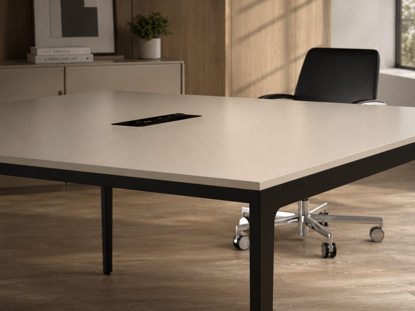 Configurazioni tipiche con superfici soft-touch per uffici digitali e direzionali