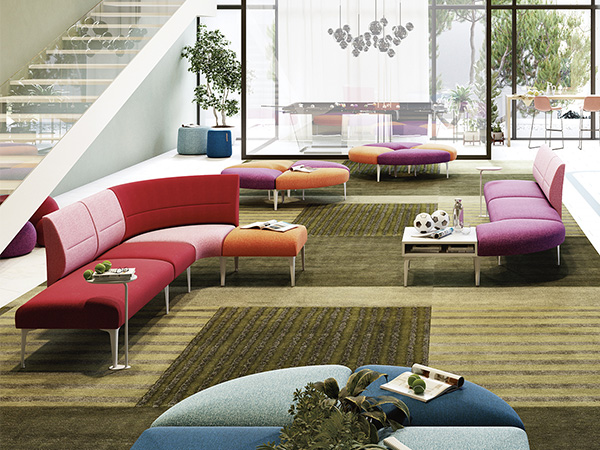 Configurazioni tipiche lounge e aree relax