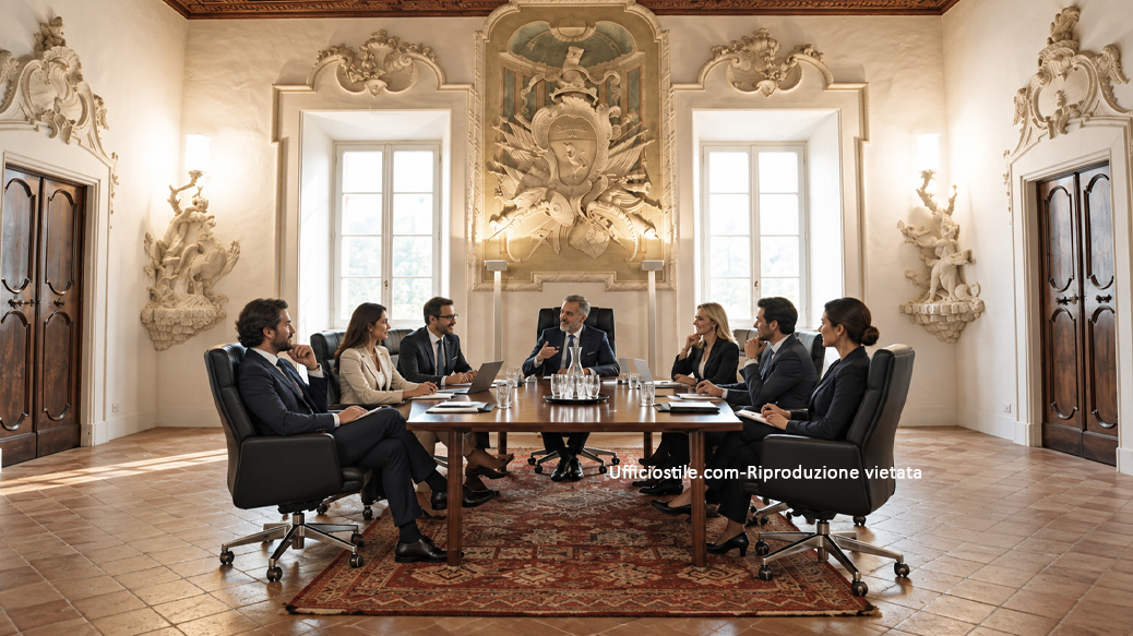 Sedute riunioni ergonomiche e confortevoli per sessioni prolungate