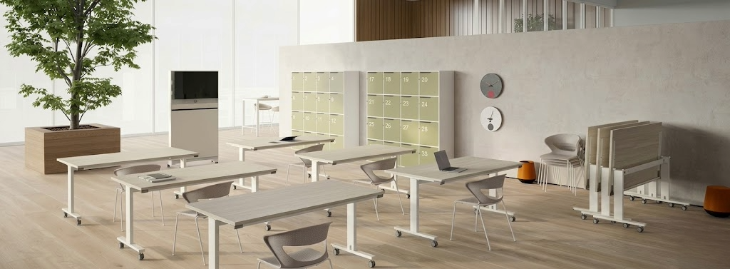 Tavoli modulari per formazione