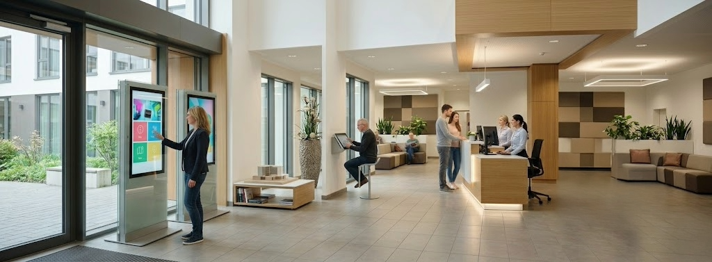 Front office con totem e servizi digitali