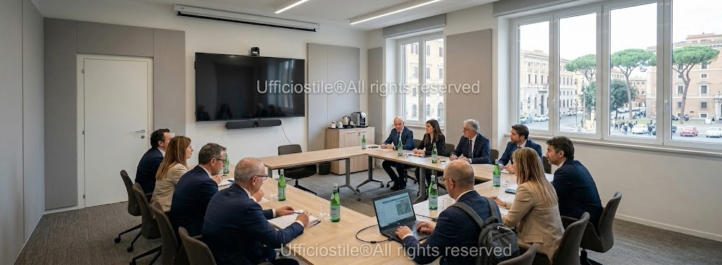 Sala riunioni istituzionale per giunta e commissioni