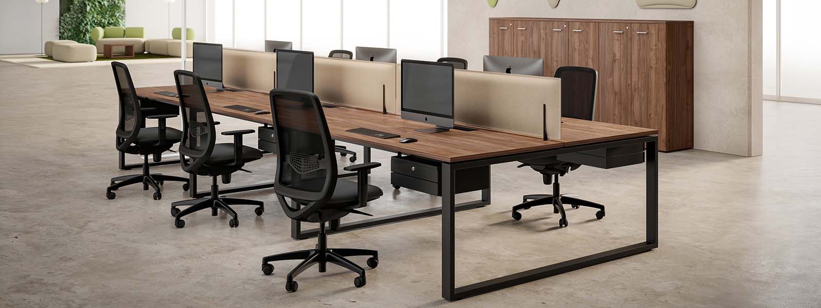 Workstation modulari in linea