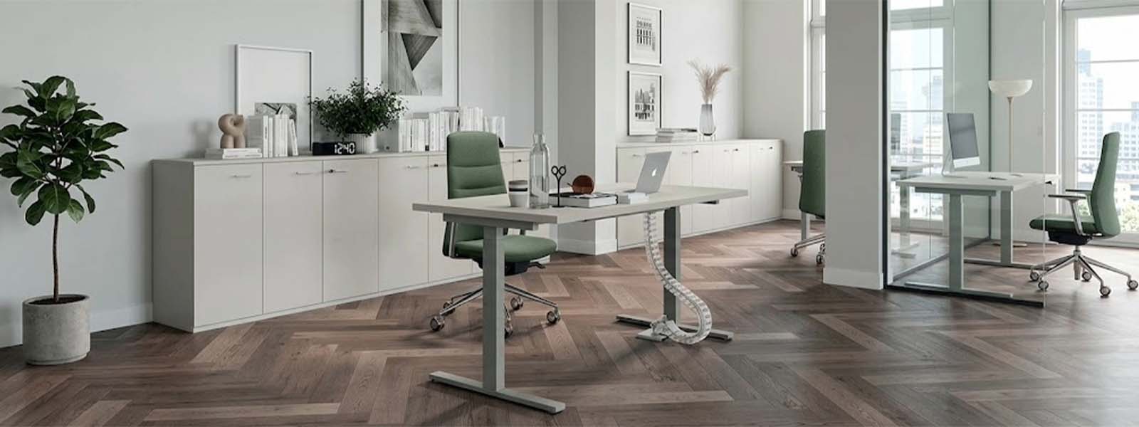 Telai sit/stand con colonne elettriche a 2 o 3 stadi