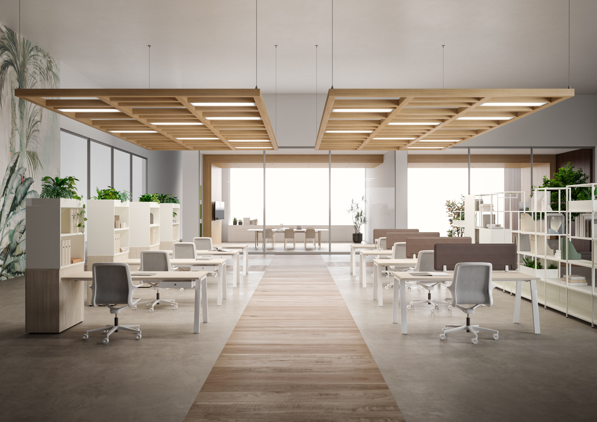 Ufficio ristrutturato e pronto all'uso con arredi coordinati