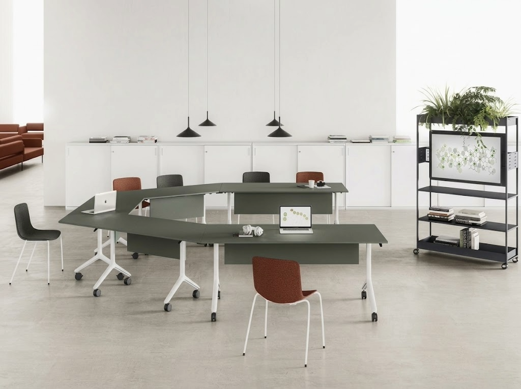Configurazioni tipiche di sale ibride e postazioni per lavoro da remoto
