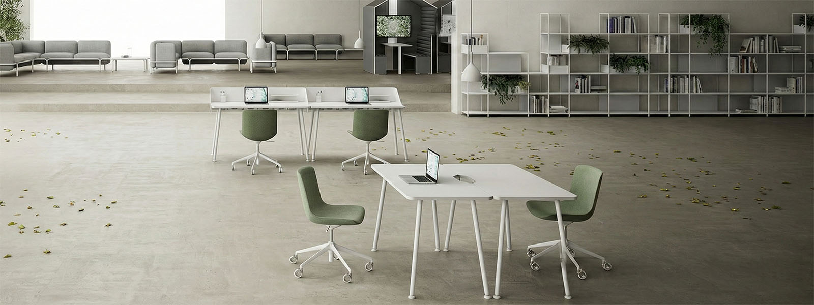 Tavoli condivisi per team working Ufficiostile